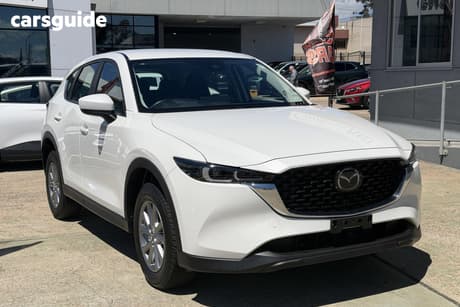 White 2023 Mazda CX-5 Wagon G20 Maxx (Fwd)