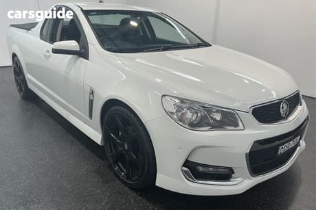 White 2016 Holden UTE Utility Sv6
