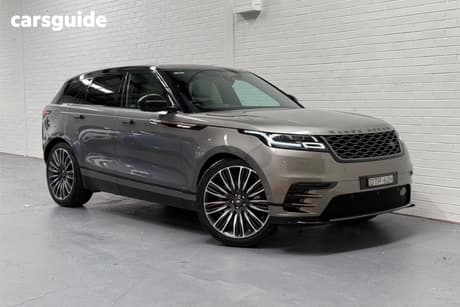 Silver 2017 Land Rover Range Rover Velar Wagon D300 First Edition