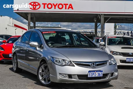 Silver 2008 Honda Civic Sedan Vti-L