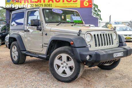 Brown 2017 Jeep Wrangler Softtop Sport (4X4)