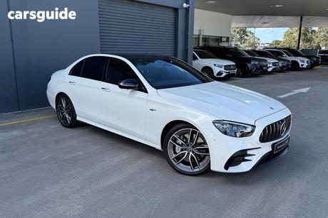 White 2021 Mercedes-Benz E53 Saloon 4Matic+ Eq (Hybrid)