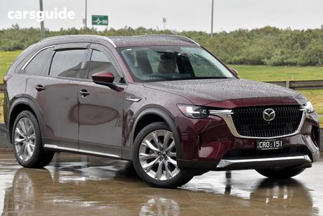 Red 2023 Mazda CX-90 Wagon G50E Gt Mhev