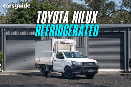 White 2017 Toyota Hilux Cab Chassis Workmate