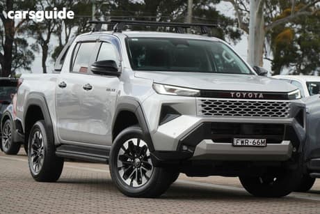 Silver 2025 Toyota Hilux Double Cab Pick Up Sr5 48V (4X4)
