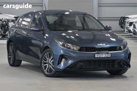 Blue 2023 Kia Cerato Hatchback Sport