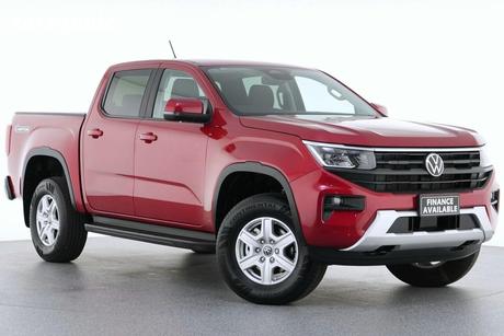 Red 2023 Volkswagen Amarok Dual Cab Utility Life Tdi500 4Motion