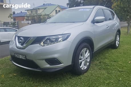 Silver 2016 Nissan X-Trail Wagon St (Fwd)