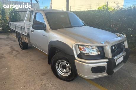 Silver 2008 Mazda BT-50 Cab Chassis B3000 Dx (4X4)