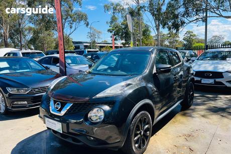 Black 2015 Nissan Juke Wagon St (Fwd)