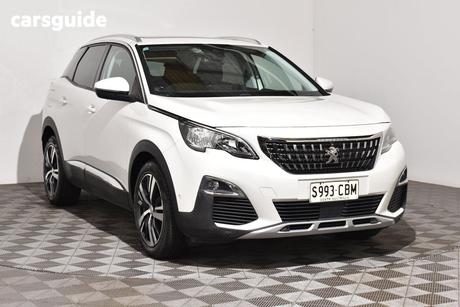 White 2017 Peugeot 3008 Wagon Allure