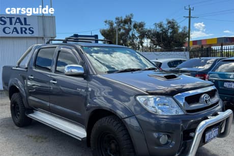 Grey 2010 Toyota Hilux Dual Cab Pick-up Sr5 (4X4)
