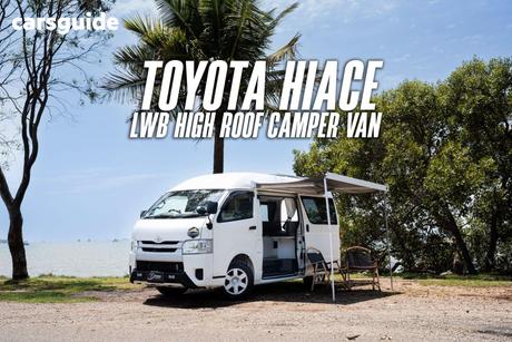 2019 Toyota HiAce CAMPER VAN TRH200R VAN HIGH ROOF GL LWB 4DR AUTO 6SP 2.0I