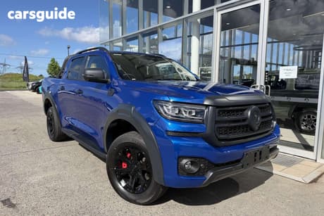 Blue 2026 GWM Cannon Dual Cab Utility Hi4-T Phev Vanta