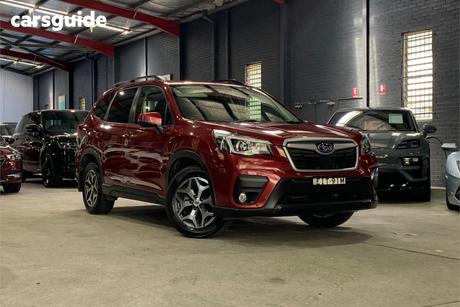 Red 2019 Subaru Forester Wagon 2.5I (Awd)