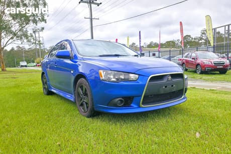 Blue 2014 Mitsubishi Lancer Sedan Es Sport