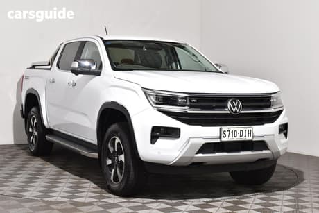 White 2025 Volkswagen Amarok Dual Cab Utility Style Tdi600 4Motion