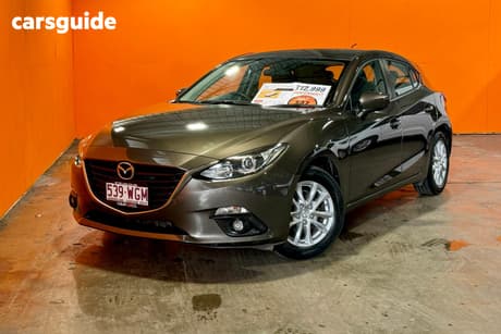 Brown 2015 Mazda 3 Sedan Touring