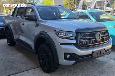 Silver 2026 GWM Cannon Dual Cab Utility Hi4-T Phev Vanta