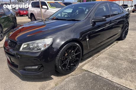 Black 2016 Holden Commodore Sedan Sv6 Black Pack
