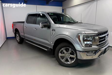 Silver 2023 Ford F150 Double Cab Pick Up Lariat Lwb (4Wd)