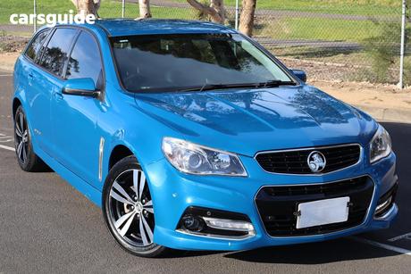 Blue 2015 Holden Commodore Sportswagon Sv6 Storm