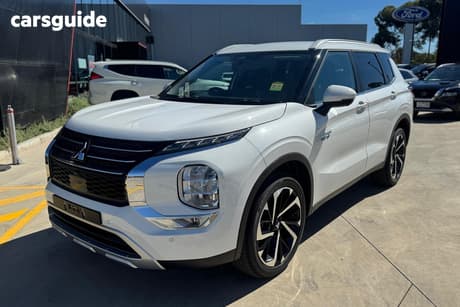 White 2026 Mitsubishi Outlander Wagon Phev Aspire 5 Seat (Awd)