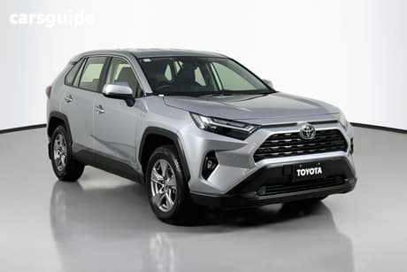 Silver 2025 Toyota RAV4 Wagon Gx (2Wd) Hybrid