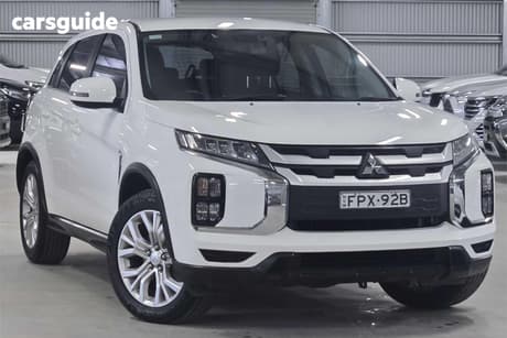 White 2020 Mitsubishi ASX Wagon Es Adas ( 2Wd)