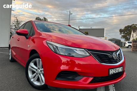 Red 2018 Holden Astra Sedan Ls Plus (5Yr)