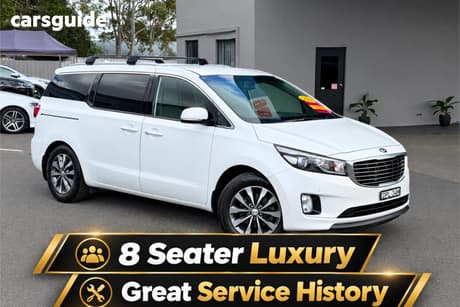 White 2017 Kia Carnival Wagon Sli