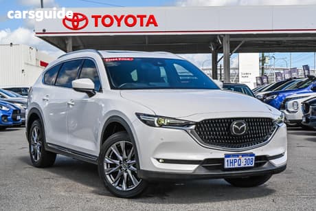 White 2021 Mazda CX-8 Wagon Gt (Awd)