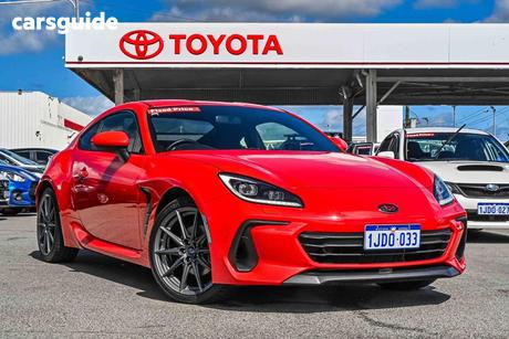 Red 2022 Subaru BRZ Coupe S