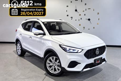 White 2022 MG ZST Wagon Core