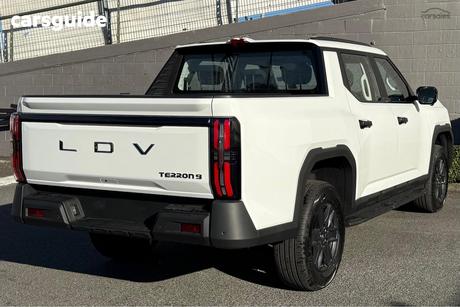 White 2025 LDV Terron 9 Double Cab Pick Up Origin