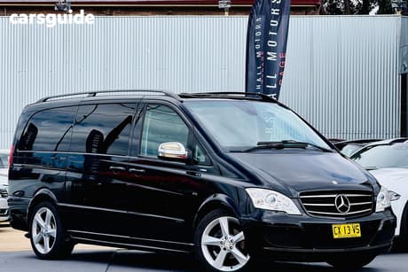 Black 2013 Mercedes-Benz Viano Wagon 3.0 Cdi Be