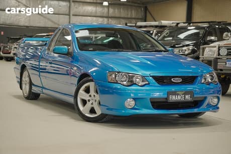 Blue 2004 Ford Falcon Utility Xr8