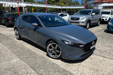Grey 2020 Mazda 3 Hatchback G25 Evolve