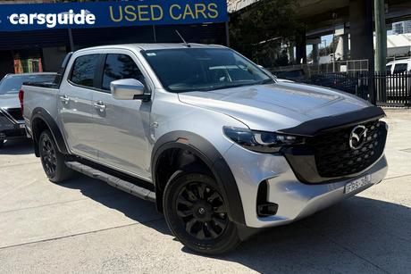 Silver 2025 Mazda BT-50 Dual Cab Chassis Xt (4X2)