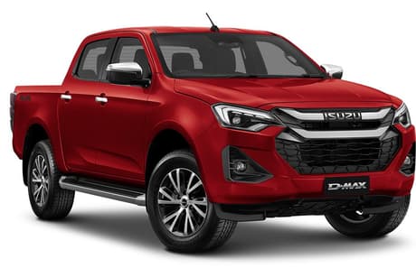 Red 2026 Isuzu D-MAX Crew Cab Utility Ls-U (4X4)
