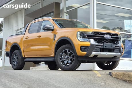 Yellow 2025 Ford Ranger Double Cab Pick Up Wildtrak 2.0 (4X4)