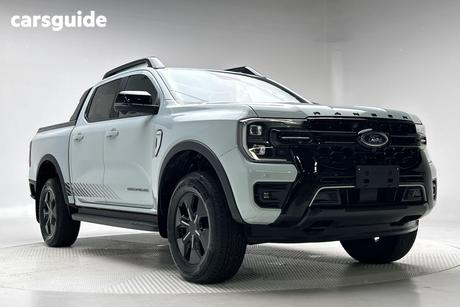 Grey 2025 Ford Ranger Double Cab Pick Up Phev Stormtrak (4X4)