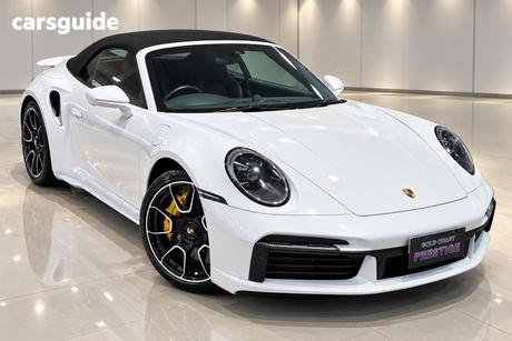 White 2022 Porsche 911 Cabriolet Turbo S