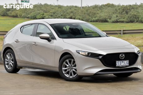 Gold 2025 Mazda 3 Hatchback G20 Pure