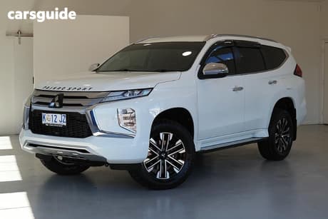 White 2022 Mitsubishi Pajero Sport Wagon Exceed (4Wd) 7 Seat