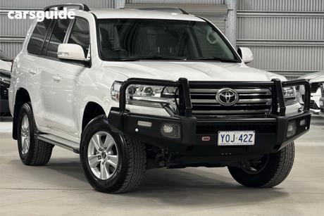 White 2020 Toyota Landcruiser Wagon Lc200 Gxl (4X4)