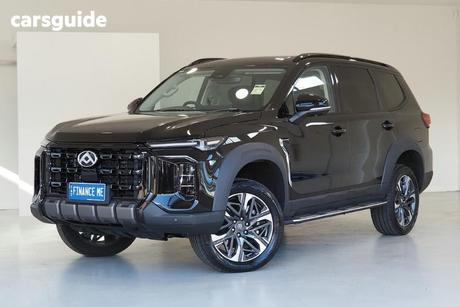 Black 2026 LDV D90 Wagon Executive (4Wd)