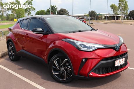 Red 2021 Toyota C-HR Wagon Koba (2Wd) Hybrid