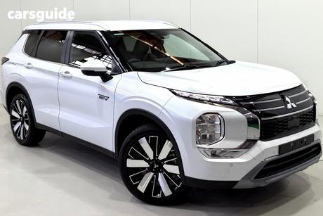 White 2025 Mitsubishi Outlander Wagon Phev Aspire 5+2 Seat (Awd)