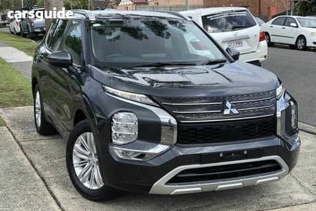 Grey 2024 Mitsubishi Outlander Wagon Ls 7 Seat (2Wd)